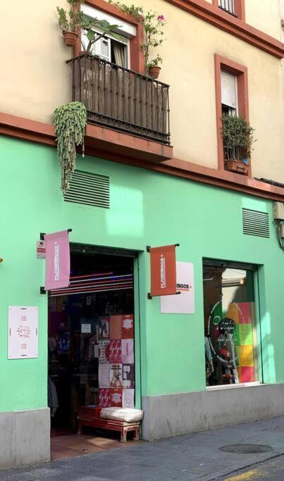 Downtown Flat With 46 Sqm Private Rooftop Terrace Málaga Eksteriør billede